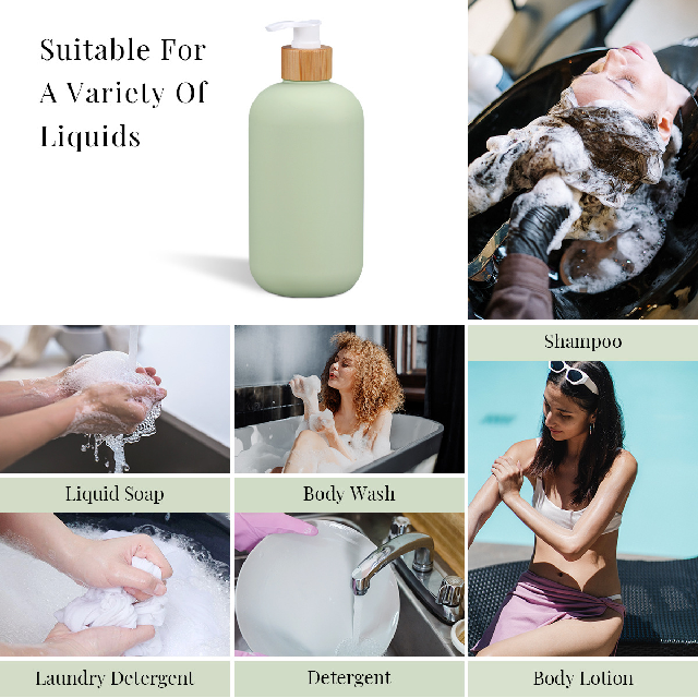 Body Lotion Plastic Shampoo Bottle Пластиковая бутылка шампуня для лосьона для тела