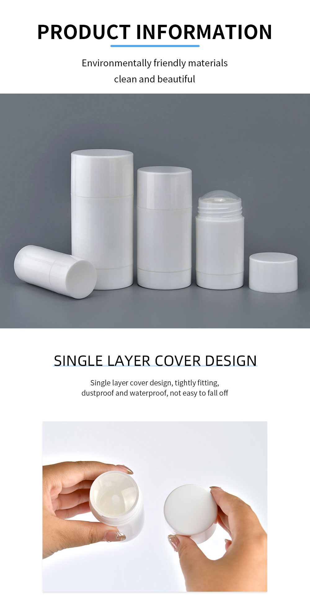 Empty Deodorant Stick Container Пустой контейнер от дезодоранта