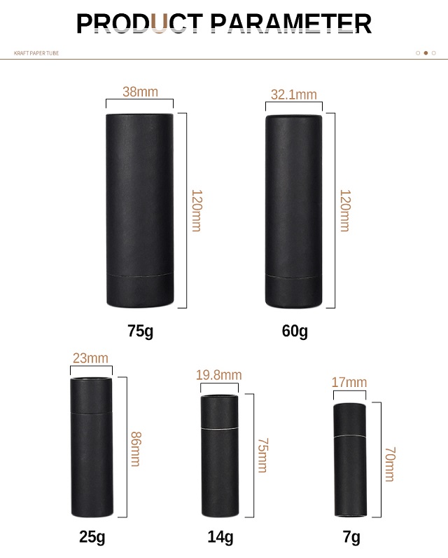 Custom Printed Push up Deodorant Tubes Тюбики для дезодорантов пуш-ап с индивидуальной печатью