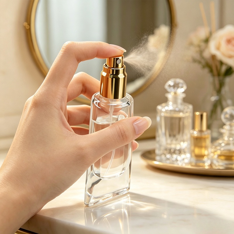 Refillable Serum Cosmetic Packaging 10ml Transparent Essential Oil Fragrance Perfume Oil Roll on Glass Bottle with Roller Ball Многоразовая косметическая упаковка сыворотки 10 мл прозрачное ароматическое парфюмерное масло с эфирным маслом в рулоне на стеклянной бутылке с роликовым шариком