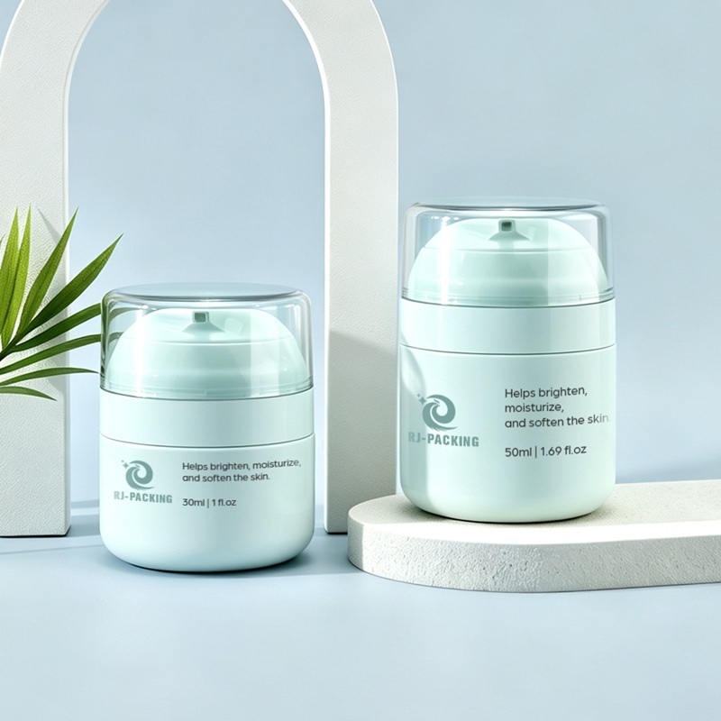 Airless Pump Cosmetic Cream Jar Безвоздушный насос, косметическая банка для крема