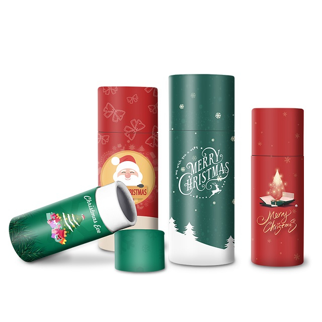 100% переработанная индивидуальная упаковка, прочный крафт-картон10 мл, 15 мл, 30 мл, 50 мл, 100 мл, белая, коричневая, черная бумажная трубка