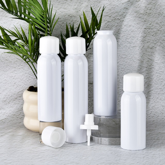 Экологичный солнцезащитный спрей 120 мл 150 мл 180 мл 200 мл Увлажняющий тонер ПЭТ Пустой флакон с тонким туманом для тела
