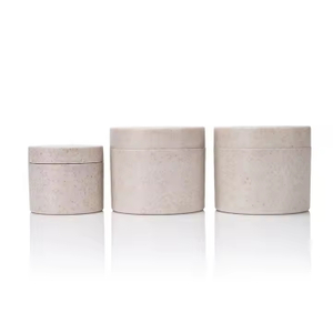 Eco Friendly Biodegradable Wheat Strone Cream Bare Пустое 30 мл 50 мл 100 мл 150 мл 200 мл 250 мл пластиковая косметическая банка