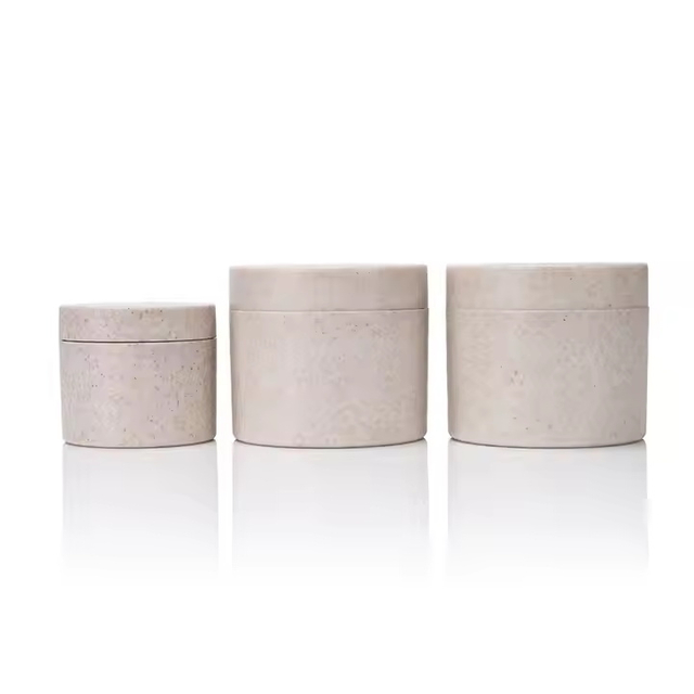 Eco Friendly Biodegradable Wheat Strone Cream Bare Пустое 30 мл 50 мл 100 мл 150 мл 200 мл 250 мл пластиковая косметическая банка