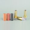 Роскошный логотип с индивидуальным логотипом, 3 мл, 5 мл, экологически чистый пустой тюбик для губной помады, упаковка из натурального бамбука, бальзам для губ, тюбик для губной помады