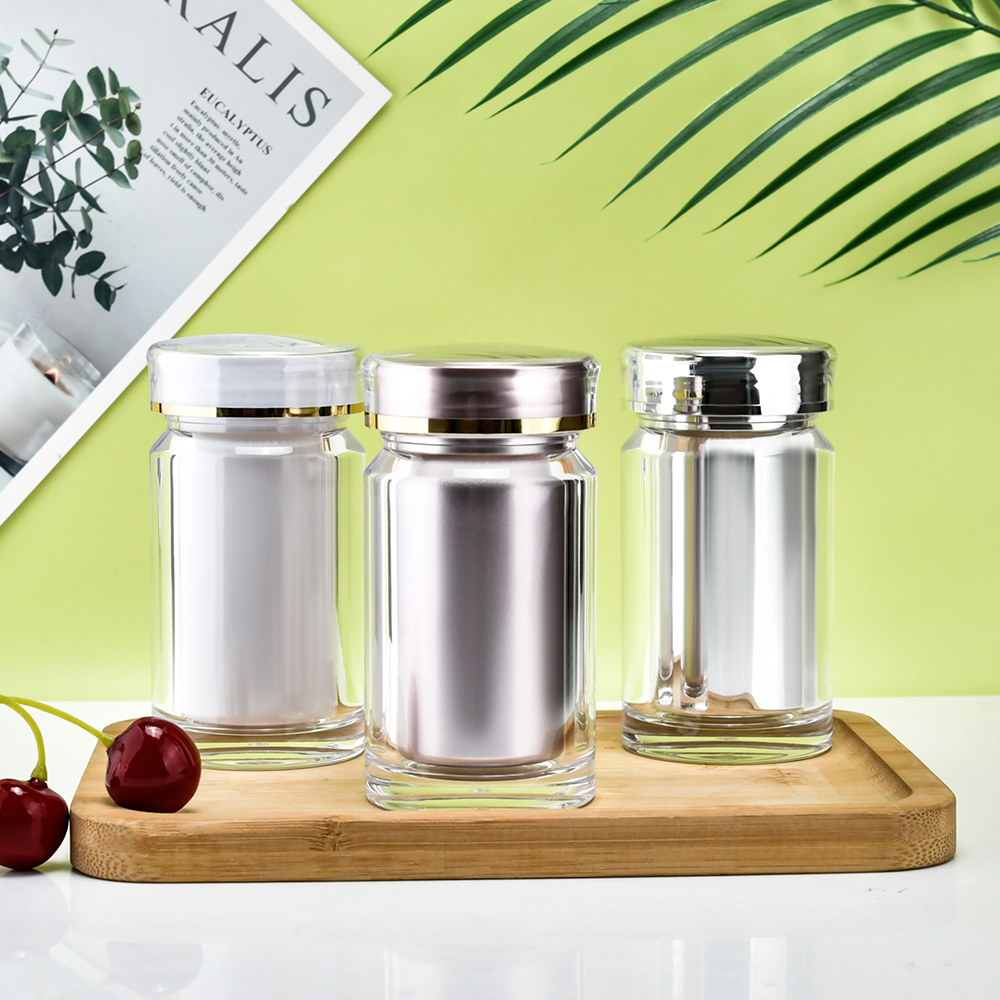 100 мл изготовленный на заказ пластиковый контейнер для пищевых добавок, матовая пластиковая бутылка для таблеток, капсул, витаминов, медицинских конфет