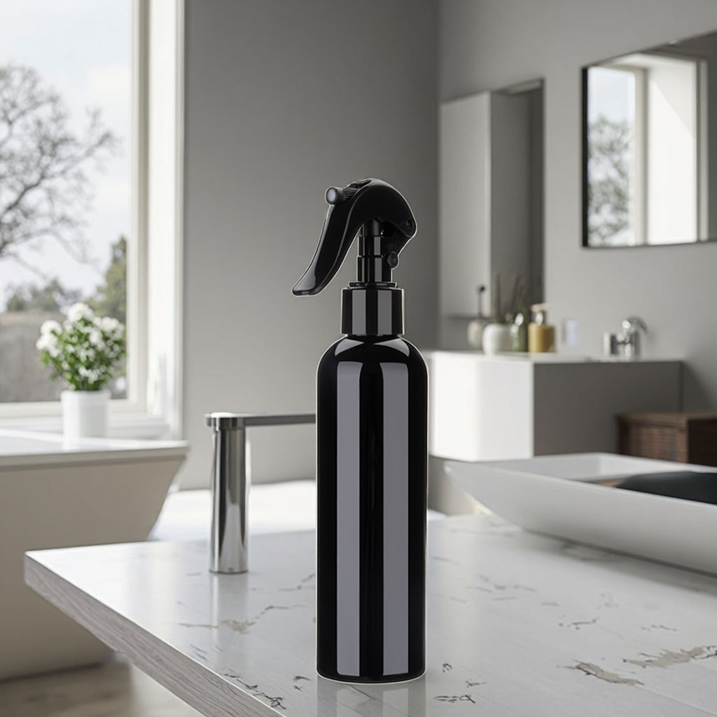 30 мл 50 мл 60 мл 100 мл 120 мл 150 мл Косметическая упаковка Триггер-распылитель Янтарно-черный ПЭТ Пластиковый распылитель тумана