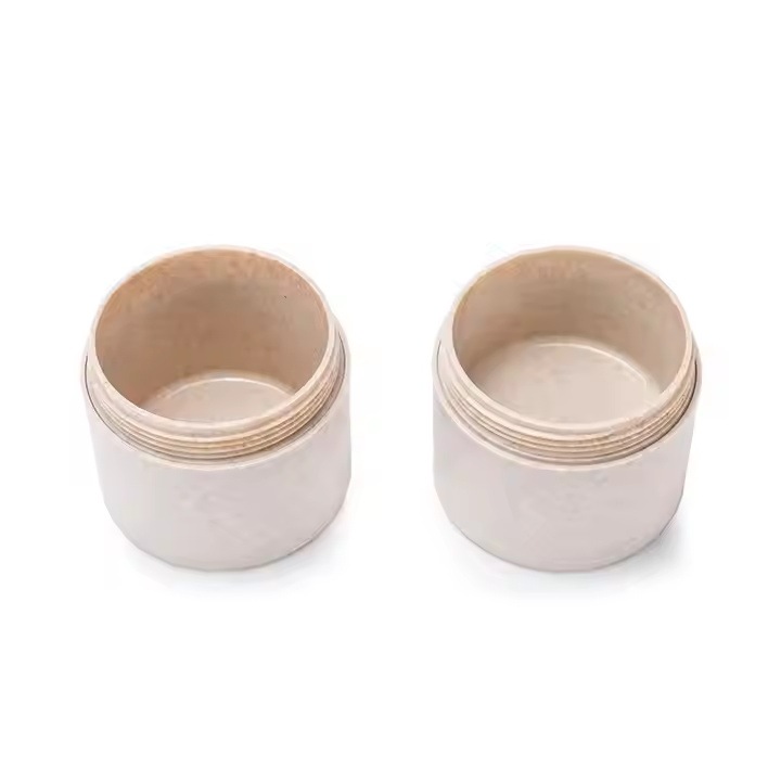Eco Friendly Biodegradable Wheat Strone Cream Bare Пустое 30 мл 50 мл 100 мл 150 мл 200 мл 250 мл пластиковая косметическая банка