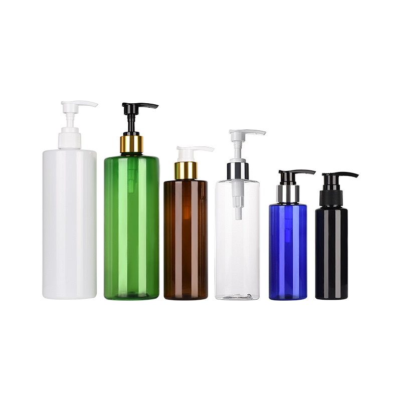 Оптовая 50 мл 100 мл 120 мл 150 мл 200 мл 4 унций Amber Clear Bottle Perse Pet пластиковый шампунь бутылка с крышкой с крышкой