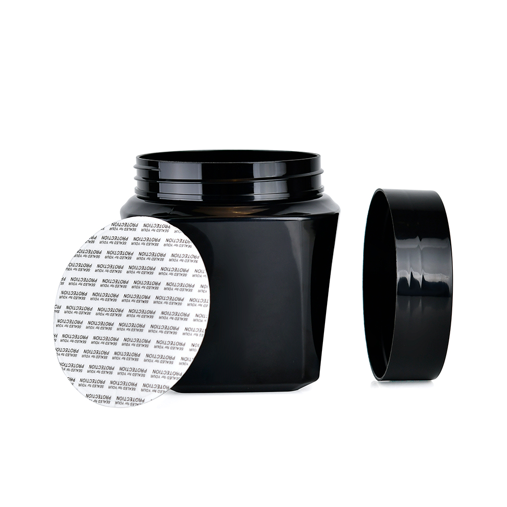 Новый дизайн, пластиковый кондиционер для тела, 500 г, высококачественный крем для ухода за кожей, маска для лица, кремовая пластиковая банка с завинчивающейся крышкой