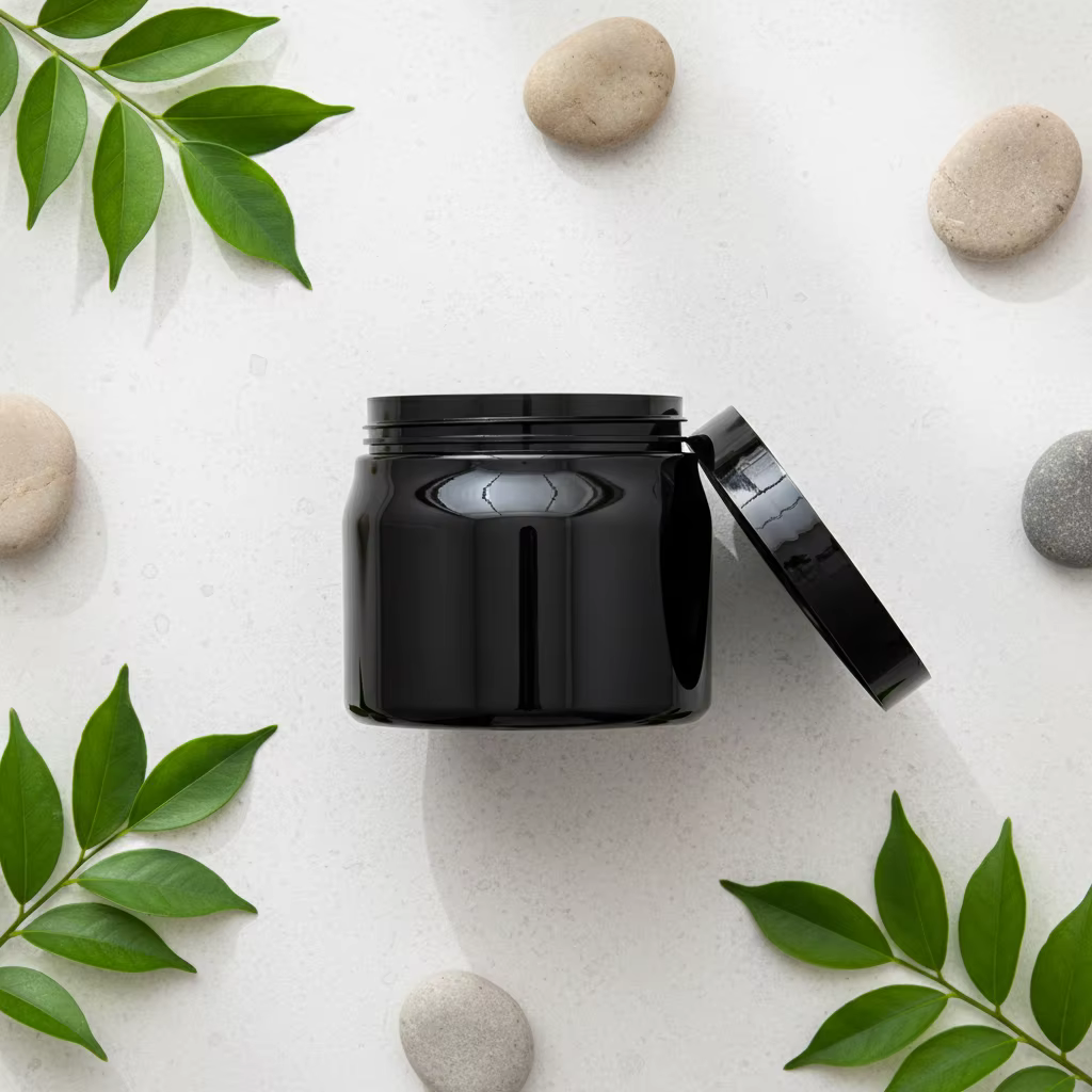 Оптовая косметическая упаковка 500 мл пустой пластиковый контейнер для скраба для тела для волос 500 мл пластиковая банка для крема для масла для тела