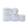 Матовый прозрачный 30 г, 50 г, 100 г, 120 г, 150 г, ювелирные изделия, живопись, конфеты, мази «сделай сам», лосьон для теней для век, крем, косметическая банка с белыми крышками