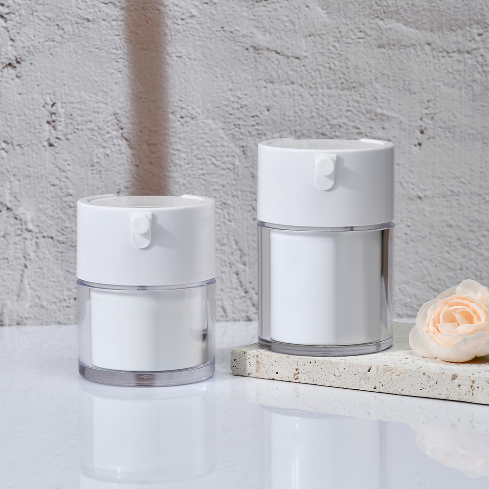 Косметическая упаковка 30 г 50 г ежедневный увлажняющий тонер-сыворотка крем-крем для ухода за кожей дорожный контейнер для лосьона красота безвоздушная банка с насосом