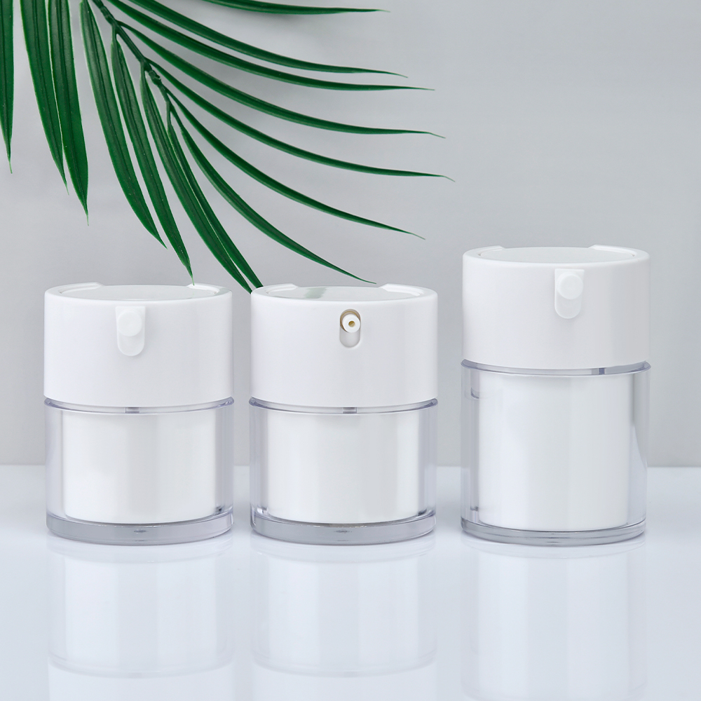 Косметическая упаковка 30 г 50 г ежедневный увлажняющий тонер-сыворотка крем-крем для ухода за кожей дорожный контейнер для лосьона красота безвоздушная банка с насосом